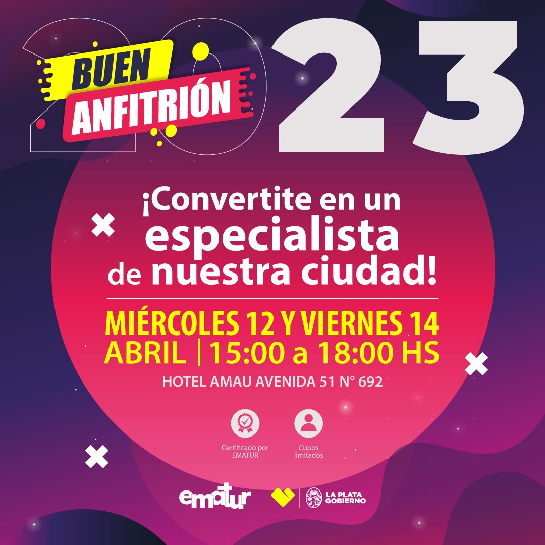 RETORNAN LOS CURSOS GRATUITOS “BUEN ANFITRIÓN”